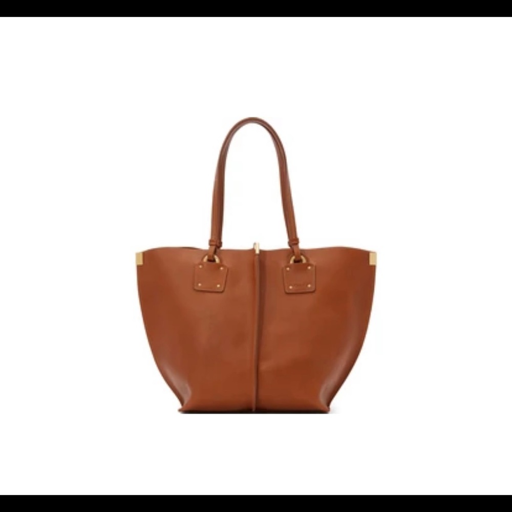 Vick Medium Smooth Calfskin Chloe Tote